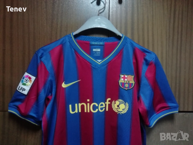 Barcelona Messi 2009/2010 Nike оригинална тениска фланелка Барселона Меси , снимка 4 - Тениски - 52923124