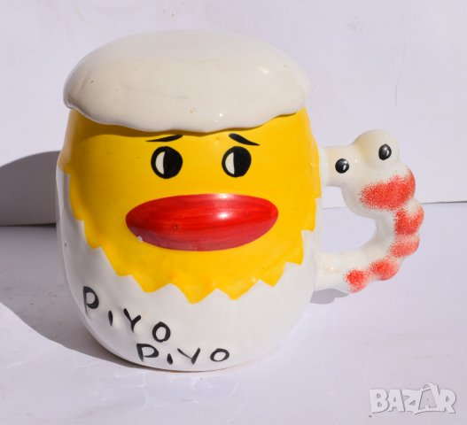 6 броя Порцеланови чаши с капак