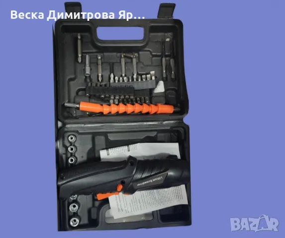 Акумулаторен винтоверт, 4.2V, снимка 3 - Винтоверти - 49090439