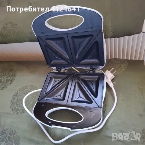 Уред за сандвичи, нов, снимка 2 - Тостери - 56131890
