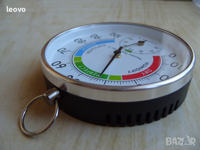 Висококачествен механичен измервател на влажност и температура, снимка 7 - Други стоки за дома - 51268576