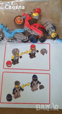 Лего - Каскадьорско състезание, снимка 7 - Конструктори - 47384812