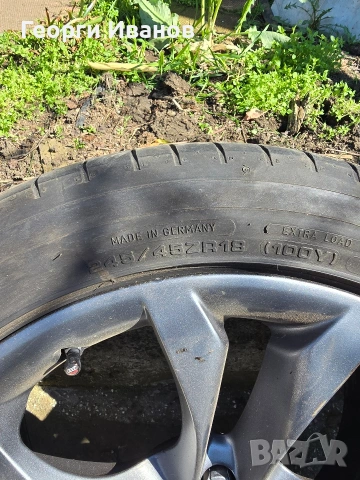джанти 245/45/18 с гумите , снимка 7 - Гуми и джанти - 54110365