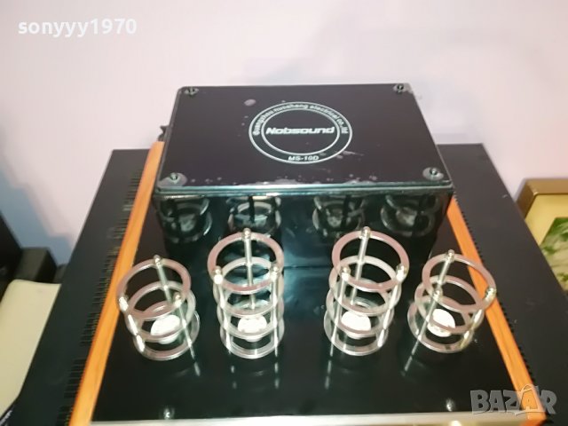 NOBSOUND MS-10D ЛАМПОВ УСИЛВАТЕЛ-ВНОС ГЕРМАНИЯ 2205220957, снимка 8 - Ресийвъри, усилватели, смесителни пултове - 36837170