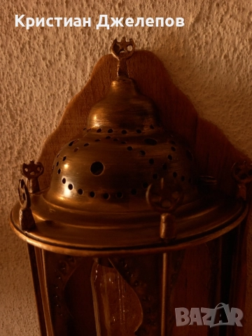 Декоративна лампа ръчна изработка, снимка 8 - Декорация за дома - 52211703