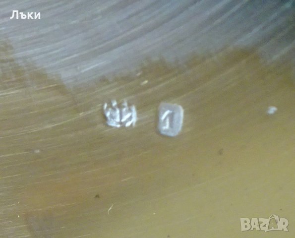 Посребрена английска чаша за ракия,шот,маркирана. , снимка 3 - Антикварни и старинни предмети - 31804475