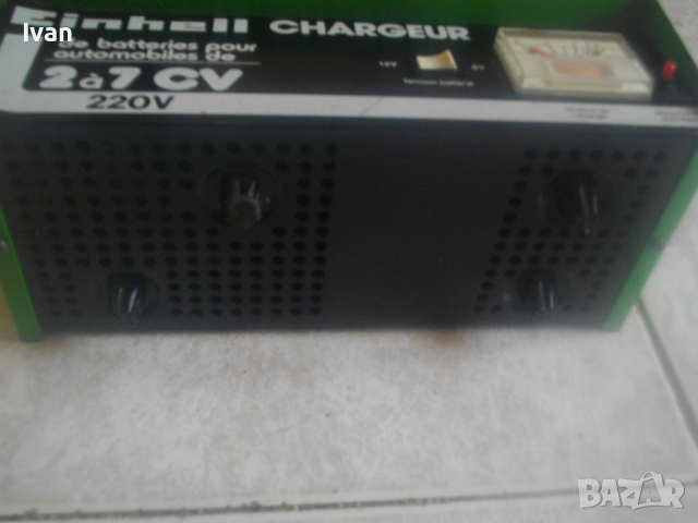 Немско 12 Волта Акумулаторно Зарядно-Старо Качество-Отлично-0-8 Ампера-Масивно-1кг-Einhell Chargeur, снимка 12 - Други инструменти - 44817407