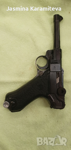 Luger Parabelum P08, калибър 9mm Luger, снимка 2 - Бойно оръжие - 44650237
