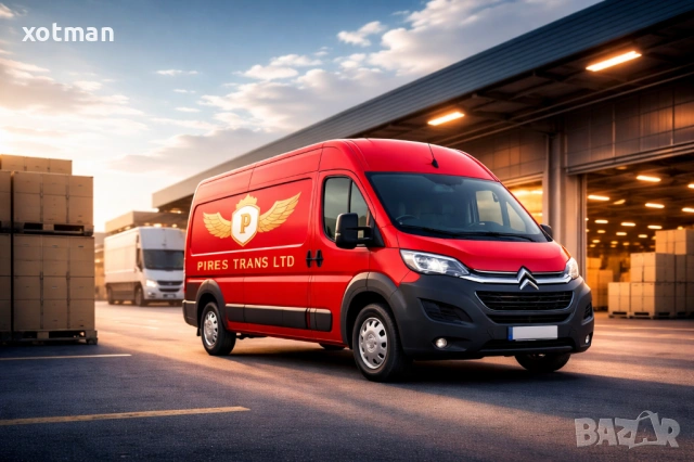 Товарни превози с бус 3,5т.