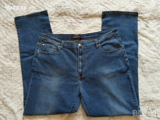 Класически мъжки дънки REALIZE - размер XXL, снимка 2 - Дънки - 51167741