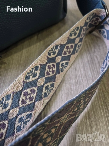 Нова уникална дамска чанта с красива дръжка, снимка 7 - Чанти - 53060340