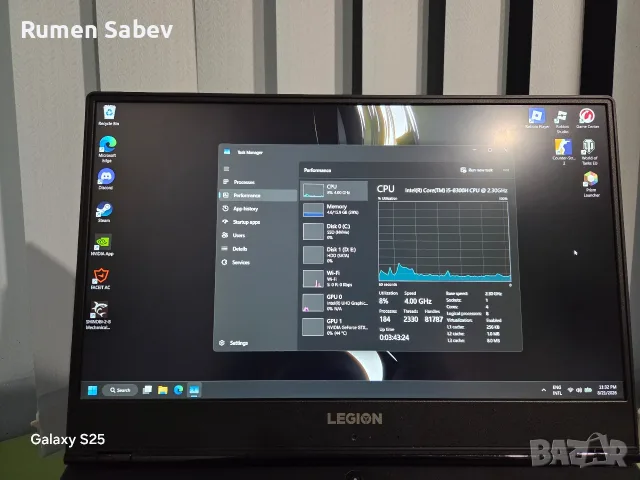 Lenovo legion y530, снимка 6 - Лаптопи за игри - 55754998