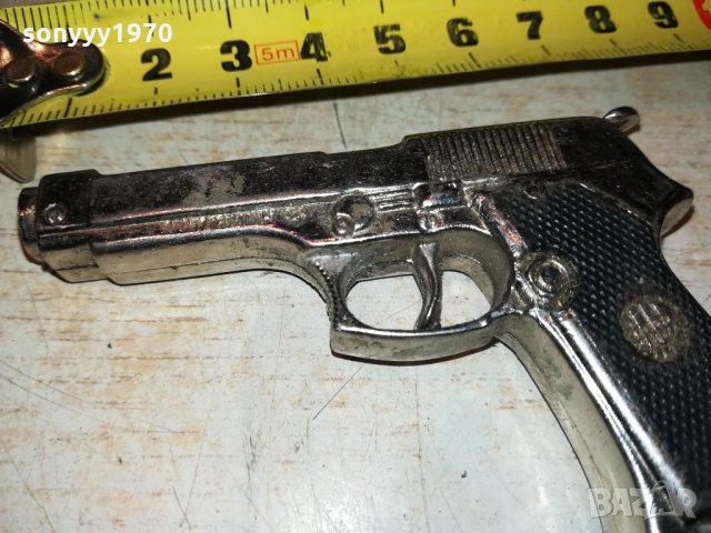 ПИЩОВ ЗАПАЛКА-МЕТАЛ 0810211835, снимка 2 - Антикварни и старинни предмети - 34396910