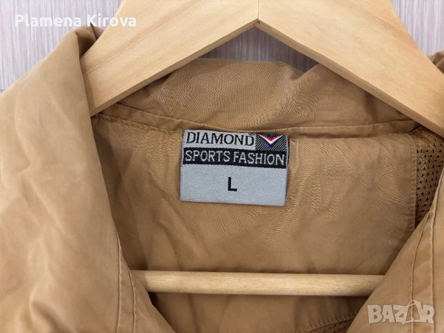 Мъжко яке DIAMOND | Размер М, снимка 3 - Якета - 54359519
