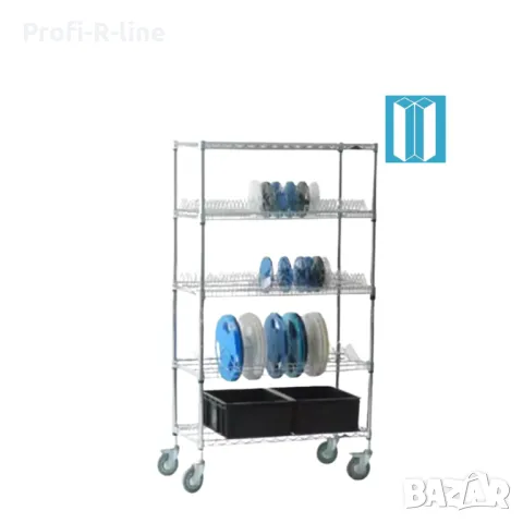 Стелаж за чинии 5 нива RXD5-46, снимка 1