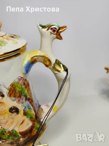 Сервиз за кафе Capodimonte., снимка 6 - Сервизи - 56238099