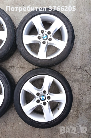 17ки джанти 5х120 BMW с летни гуми, снимка 2 - Гуми и джанти - 53214849