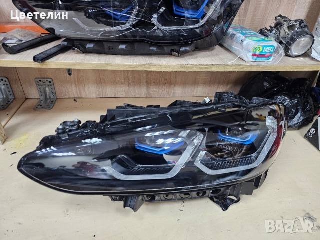 Ляв фар BMW M4 USA G22 G26 G80 G82 lqv far бмв м4, снимка 2 - Части - 51828084