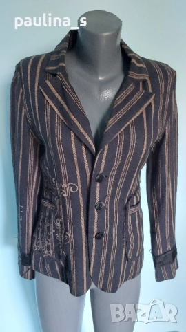 Два броя Винтидж / Сако "Jackpot" by Carly Gry и "Repeat" / вълна и лен, снимка 14 - Сака - 52254786