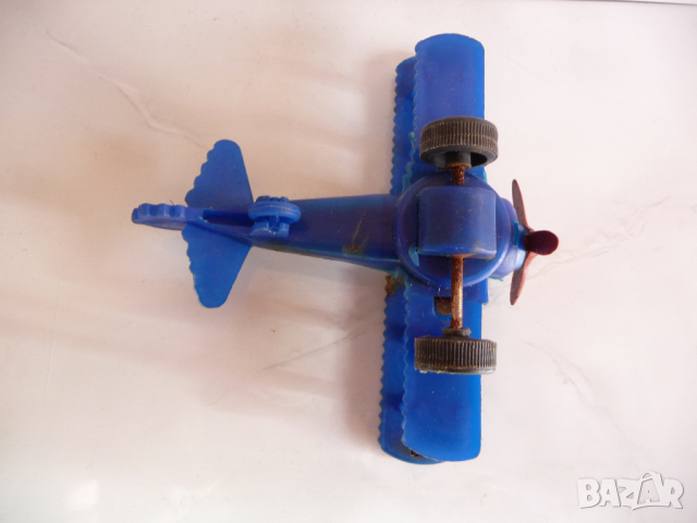 Ikar 7 стара играчка самолетче SP-PBK самолет крила перка, снимка 6 - Колекции - 44519125