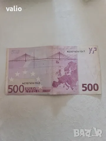 Продавам банкнота 500евро, снимка 2 - Нумизматика и бонистика - 48751658