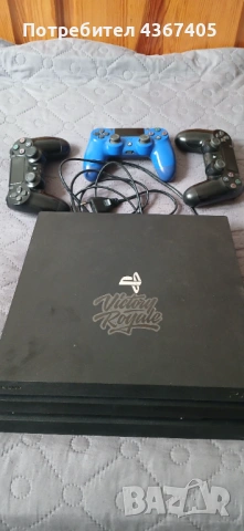 Ps4 pro 1 TB s 3 контролера., снимка 2 - PlayStation конзоли - 54033067