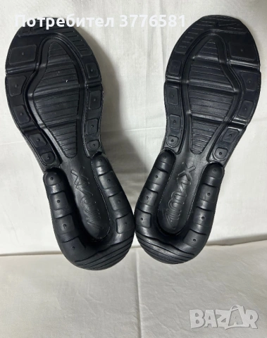  Маратонки Nike Air Max 270 Triple Black , снимка 9 - Маратонки - 53934654