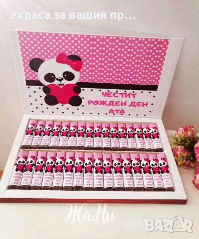 Бонбони за почерпка на гостите с дизайн съобразен с темата на празника , снимка 9 - Други - 40146552