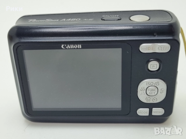 Canon Digital Camera PowerShot A480 10.0MP Black, снимка 8 - Фотоапарати - 52729637
