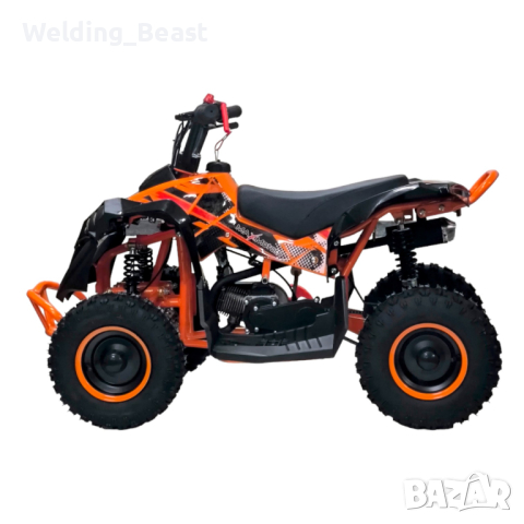 50cc/кубика Детско бензиново ATV SPORT - Оранжево, снимка 1 - Мотоциклети и мототехника - 44640734