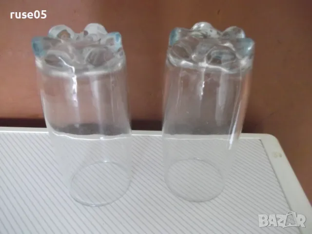 Лот от 2 бр. стъклени чаши, снимка 2 - Чаши - 49036701