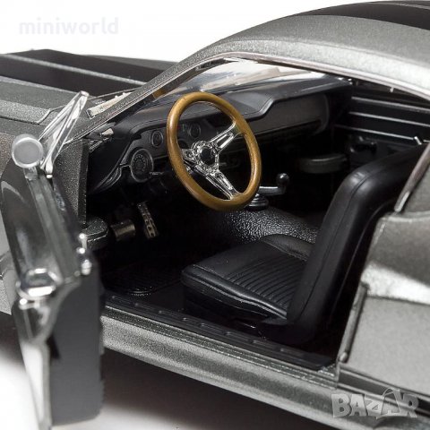 Ford Mustang Eleanor 1967 Да изчезнеш за 60 секунди - мащаб 1:18 на GreenLight моделът е нов в кутия, снимка 3 - Колекции - 38204249