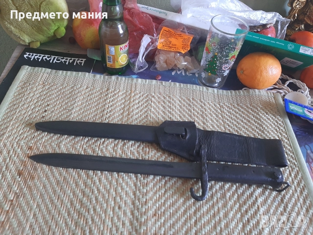 Стар подофицерски щик Манлихерски, снимка 2 - Ножове - 52749287