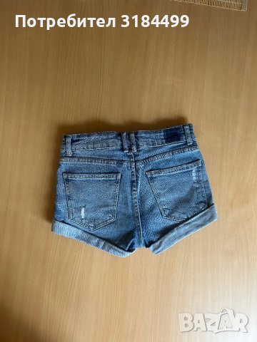дънкови панталонки, снимка 5 - Къси панталони и бермуди - 36540977