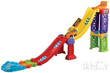 Комплект VTech Toot-Toot Drivers 3-in-1 Raceway, снимка 5 - Коли, камиони, мотори, писти - 52924712