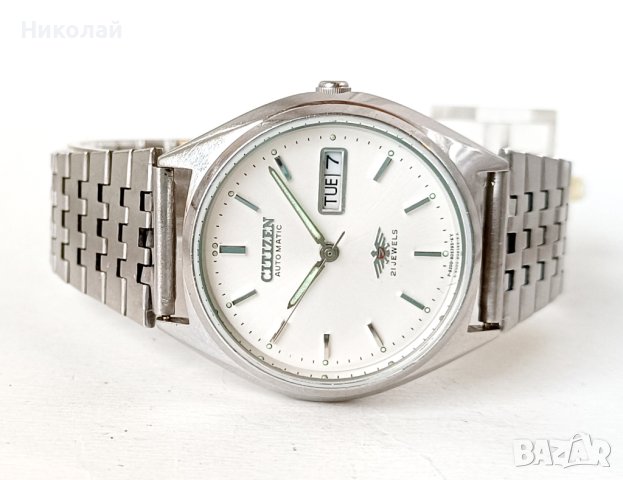 Citizen automatic 21j - оригинален японски часовник , снимка 2 - Мъжки - 42907944