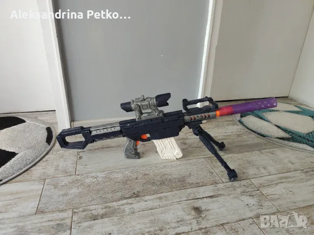 Пушка снайпер Nerf - колекция, снимка 4 - Коли, камиони, мотори, писти - 55798791