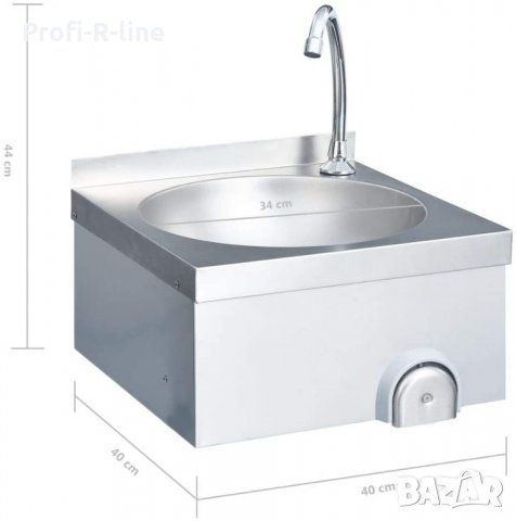 Конзолна безконтактна мивка, снимка 3 - Обзавеждане за заведение - 31589419