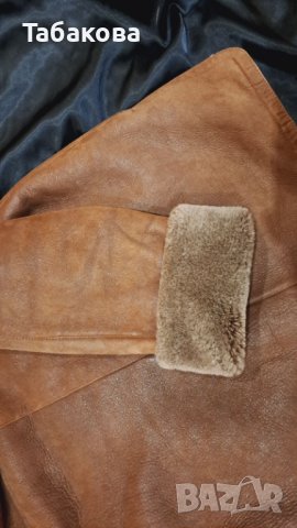  Разкошно кожено палто, снимка 6 - Палта, манта - 39338781