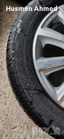 Алуминиеви джанти фолксваген vw 16 , снимка 3 - Гуми и джанти - 52397120