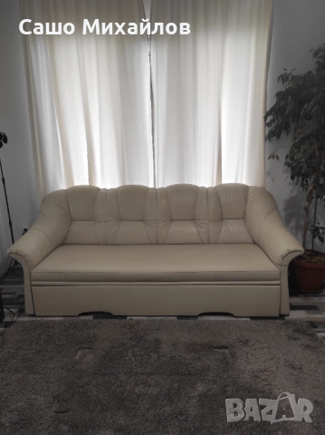 Диван еко кожа, снимка 4 - Дивани и мека мебел - 52461798