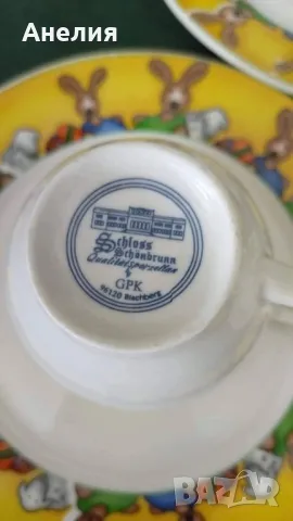 Детски сетове със зайчета, снимка 3 - Чаши - 49799707