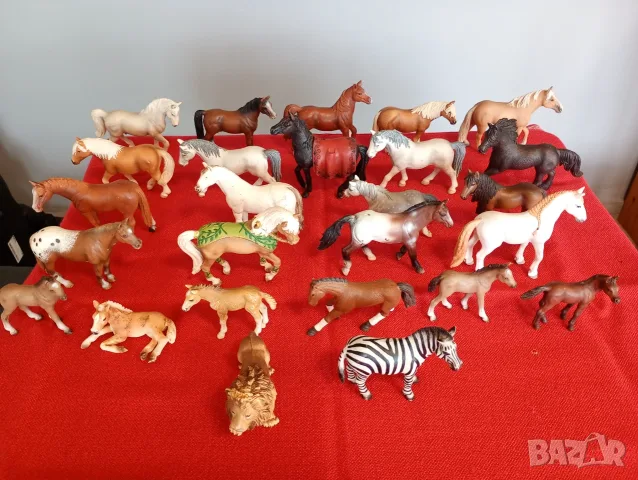 Schleich колекционерски играчки с коне 26 бр