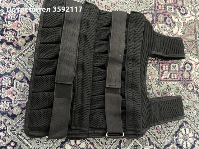 жилетка за тежести - за спорт, снимка 2 - Фитнес уреди - 55799749