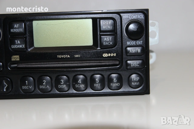 CD RADIO Toyota Rav-4 (2000-2005г.) 86120-42130 / 8612042130 Тойота Rav4 касетофон плеър, снимка 2 - Аксесоари и консумативи - 53307802