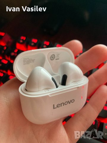 Слушалки безжични Lenovo LP40 НОВИ!, снимка 2 - Безжични слушалки - 44389434