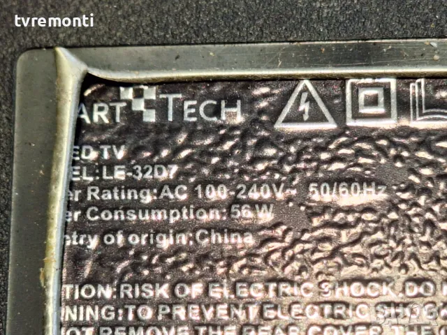 MAIN BOARD CV9203H Q42 телевизор SmartTech LE-32D7 ,for 32inc DISPLAY CX315DLEDM, снимка 6 - Части и Платки - 49346231