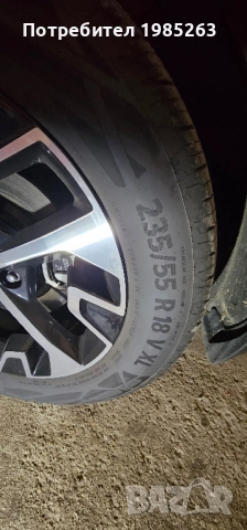 Продавам летни гуми Continental 235/55/18, снимка 2 - Гуми и джанти - 52380480