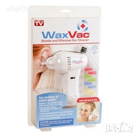 Уред за почистване на уши Wax Vac Earcleaner, снимка 2 - Други - 38997887