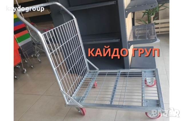 Товарна/ транспортна / складова ръчна количка ш60/д90, Количка за склад